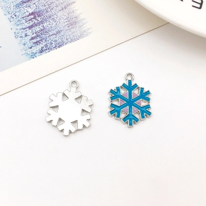 1 Piece 16 * 21mm 18 * 20mm 18 * 21mm Alloy Snowman Snowflake Elk Pendant Jewelry Accessories