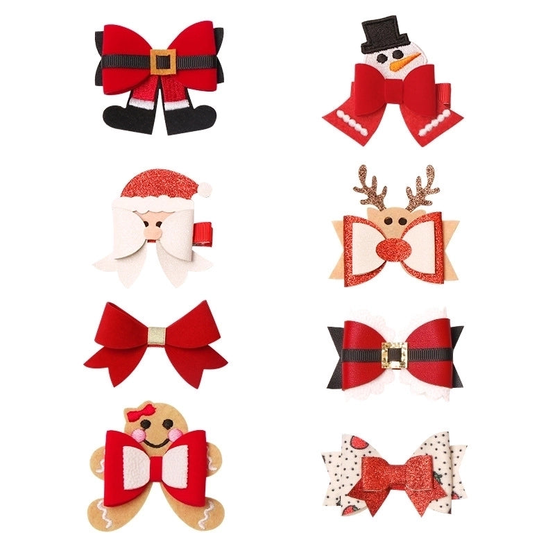Christmas Cute Bow Knot Cloth Party Party Accessories