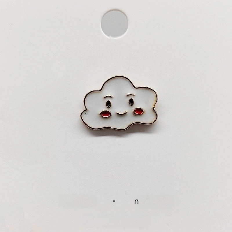 Casual Cute Streetwear Pin Cartoon Character Alloy Enamel Unisex Brooches
