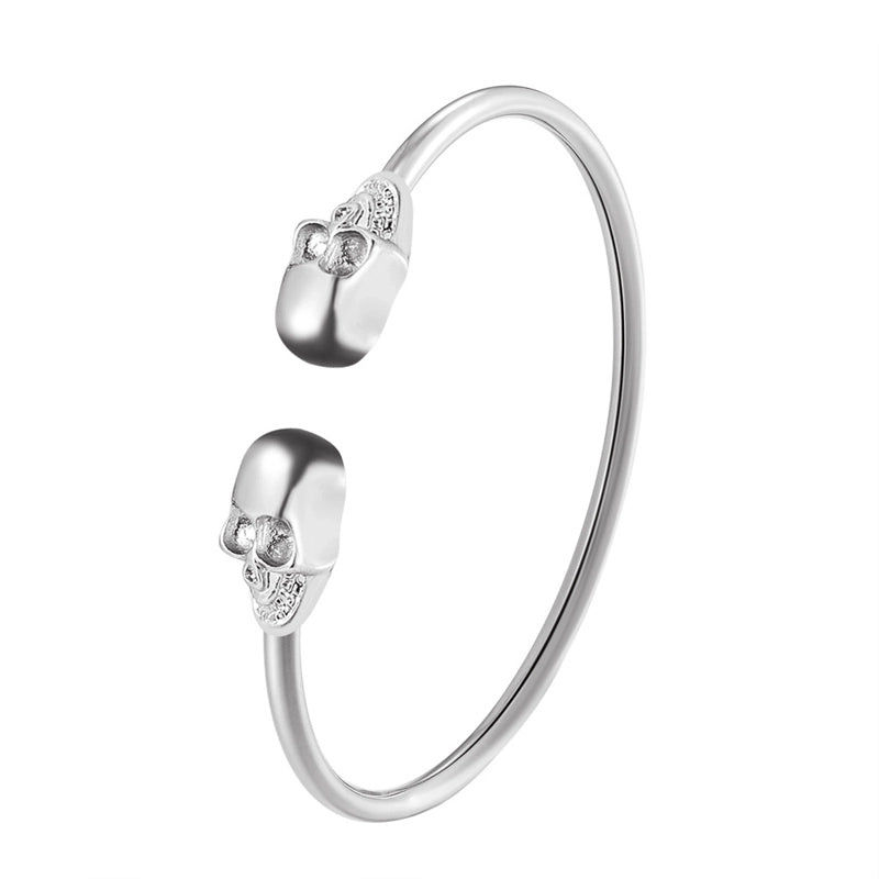 Alloy Gold Plated Silver Plated Hip-Hop Classic Style Streetwear Plating Hollow Out Inlay Animal Artificial Crystal Artificial Pearls Zircon Wristband Bangle