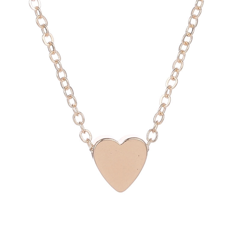 Copper Heart Shape Pendant Necklace