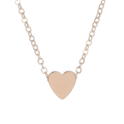 Copper Heart Shape Pendant Necklace