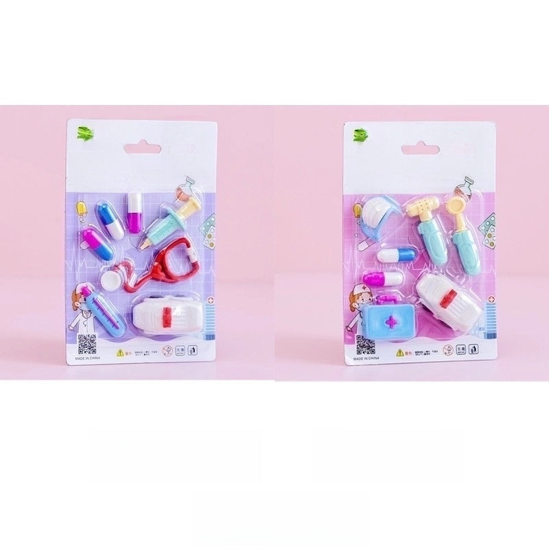Cute Assembled Clamshell Packaging Stationary Geometric Eraser 1 Set
