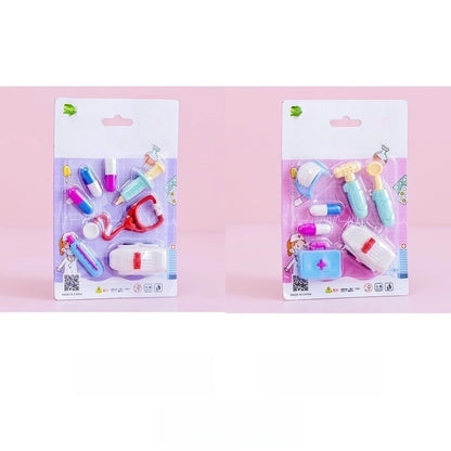 Cute Assembled Clamshell Packaging Stationary Geometric Eraser 1 Set
