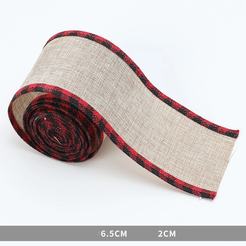 Christmas Casual Sweet Christmas Tree Car Imitated Hemp Party Festival Decorative Props