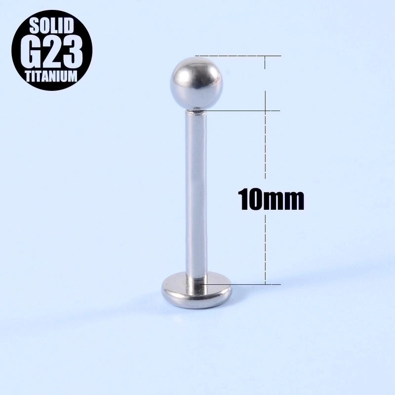 2 Pieces Ear Cartilage Rings & Studs Fashion Geometric G23 Titanium Polishing