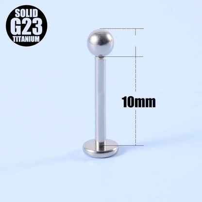 2 Pieces Ear Cartilage Rings & Studs Fashion Geometric G23 Titanium Polishing