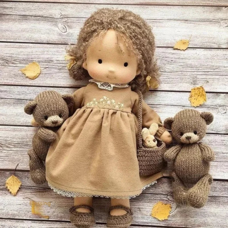 Waldorf Doll Vinyl Doll Artist Handmade Mini Christmas Thumb Waldorfdoll Fool