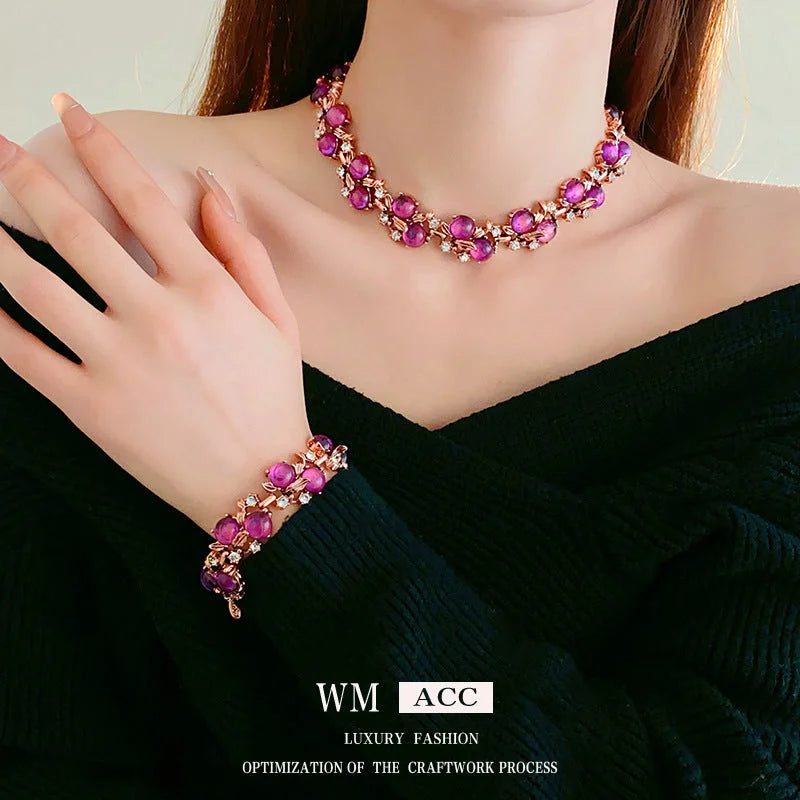 Choker Medieval Flower Geometric Flower Alloy Electroplating Necklaces