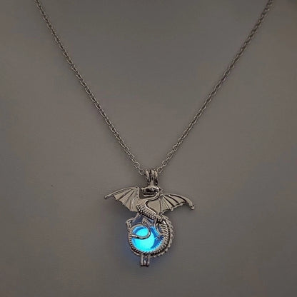 Luminous Hollow Diy Cage Christmas Tree Women's Necklace