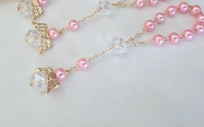 Minimalist Cross Imitation Pearl Beaded Bracelets