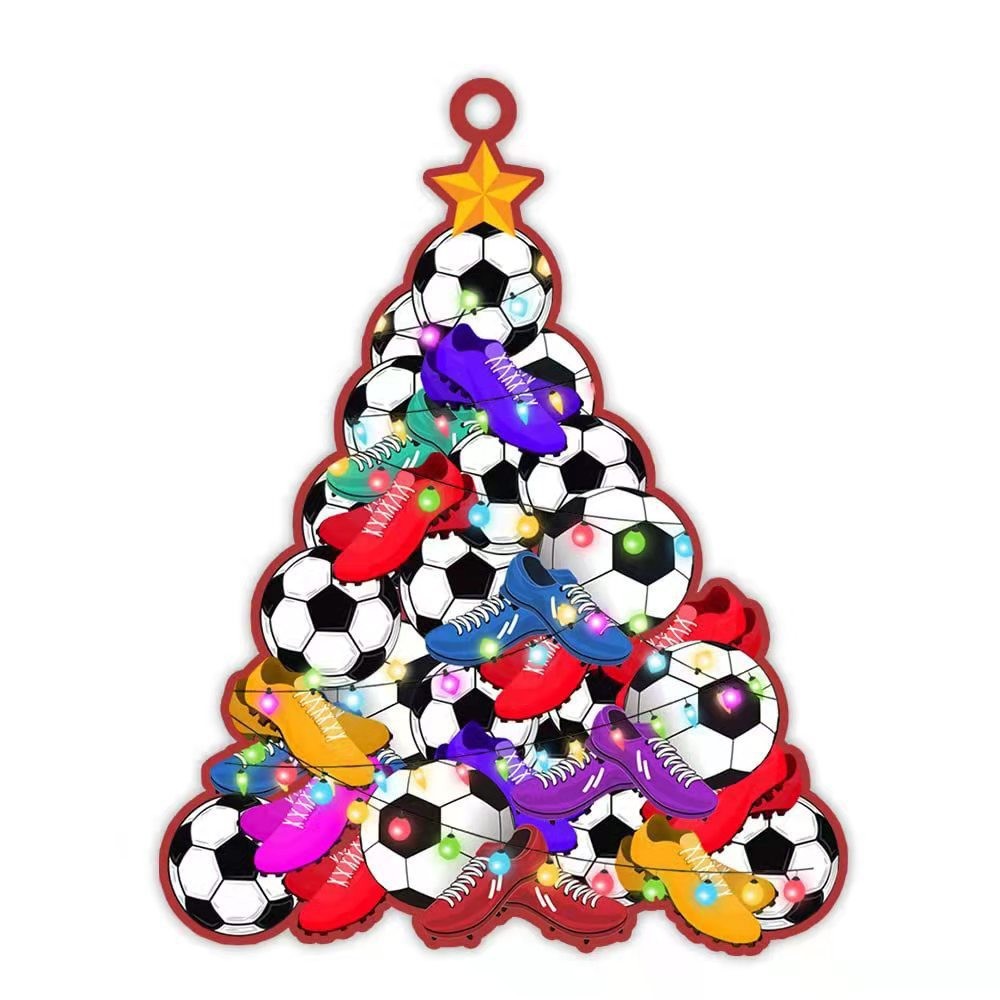 Christmas Funny Muscle Man Acrylic Flat Christmas Pendant Car Home Decoration Pendant