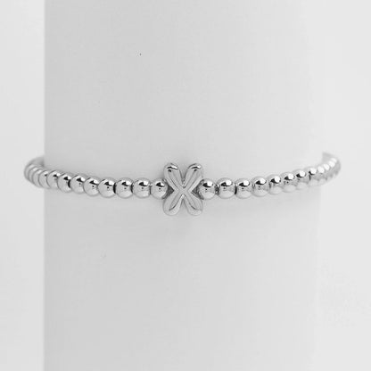 Copper Minimalist Plating Letter Bracelets