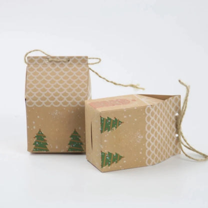 Christmas Christmas Tree Kraft Paper Daily Gift Wrapping Supplies