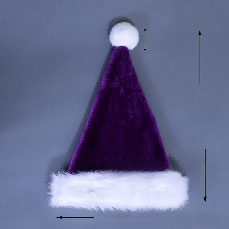 Christmas Fashion Color Block Party Christmas Hat