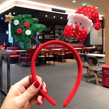 Christmas Nordic Style Cute Christmas Christmas Tree Santa Claus Antlers Flannel Holiday Shopping