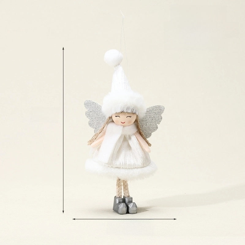 Christmas Angel Cloth Plush Party Hanging Ornaments