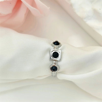 Elegant Geometric 304 Stainless Steel Plating Open Rings