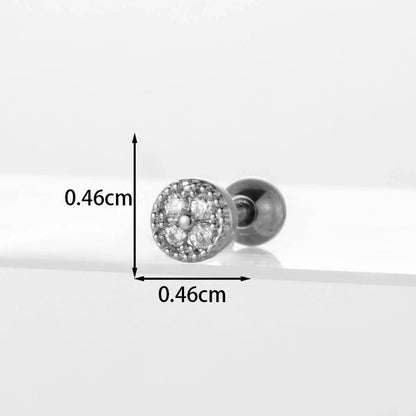 Ear Cartilage Rings & Studs Flower 316L Stainless Steel Copper