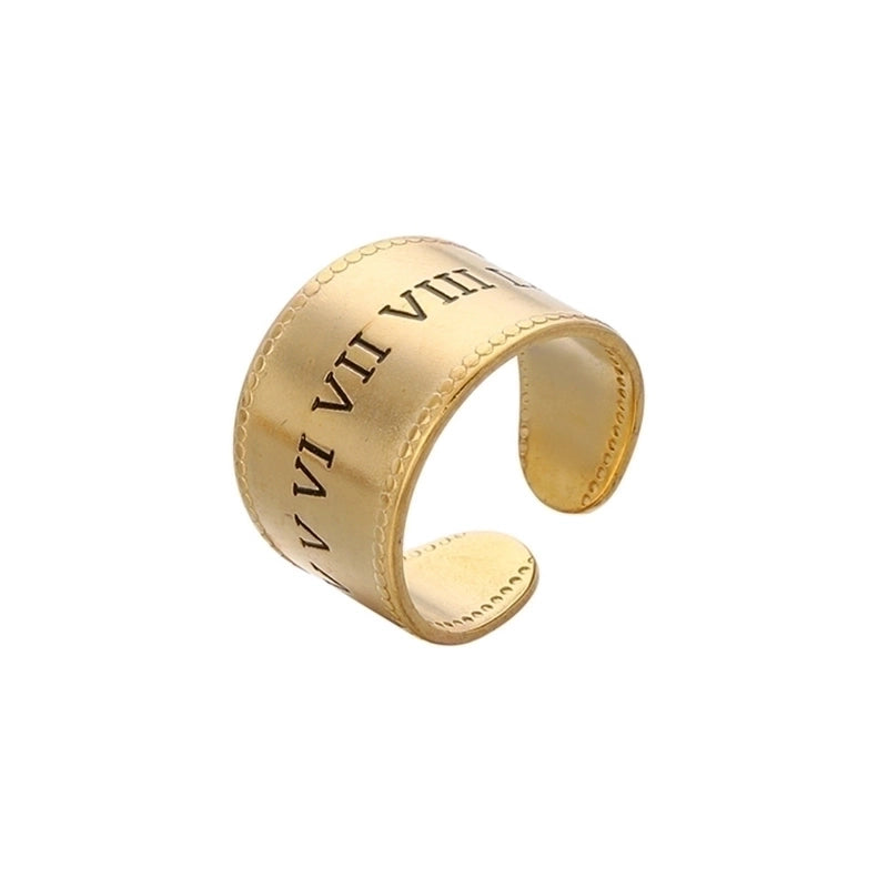 Minimalist Love Heart Shape Eye 304 Stainless Steel Rhinestones 18K Gold Plated Enamel Plating Inlay Open Rings