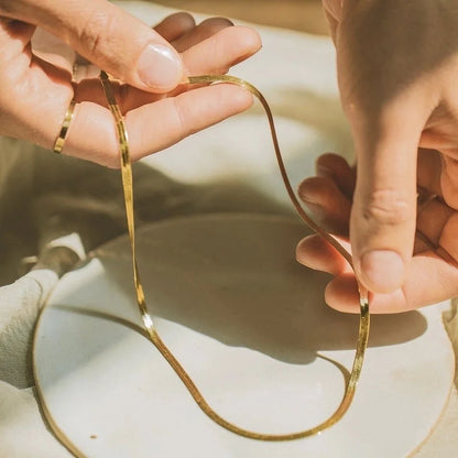 Minimalist Solid Color 316 Stainless Steel Necklace