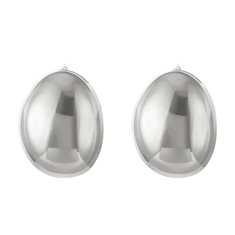 1 Pair Minimalist Classic Style Water Droplets Titanium Steel 18K Gold Plated Ear Studs