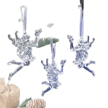 Christmas Design Christmas Tree Snowflake Reindeer Keychain Acrylic Ice Stick Pendant