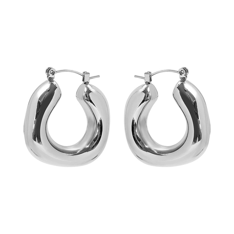 1 Pair IG Style Minimalist C Shape U Shape Geometric 304 Stainless Steel Drop Earrings Earrings Ear Studs