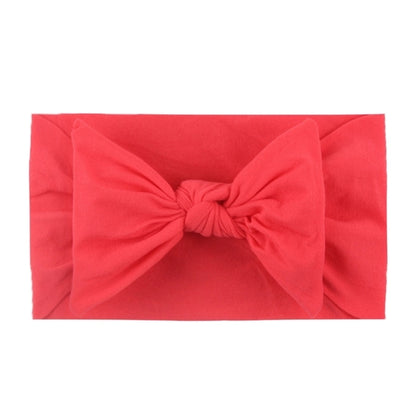 Kid's Fashion Solid Color Bow Knot Cloth Braid Hair Band