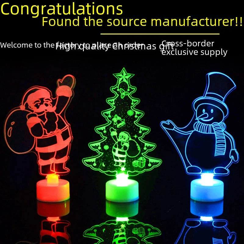 Christmas Cartoon Style Business Pastoral Arylic