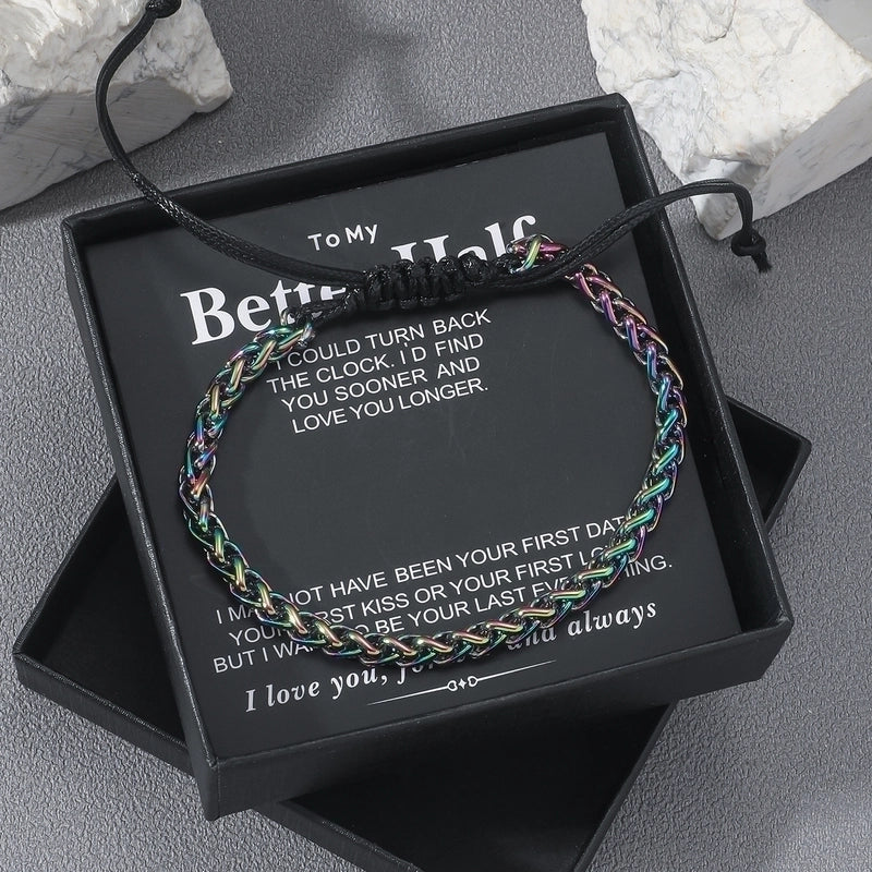 Minimalist Printing Stainless Steel Bracelets In Bulk