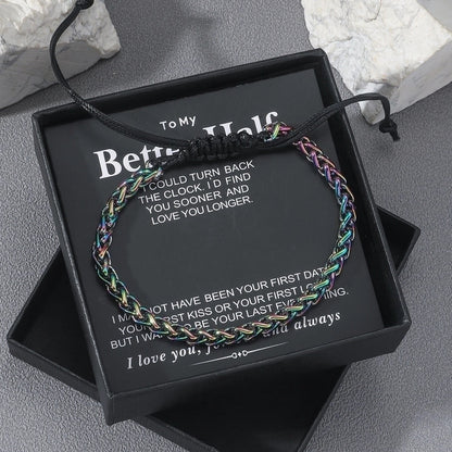 Minimalist Printing Stainless Steel Bracelets In Bulk