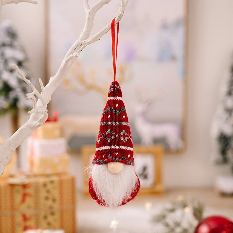 Christmas Cute Rudolph Doll Daily Party Hanging Ornaments Decorations Hanging Ornaments