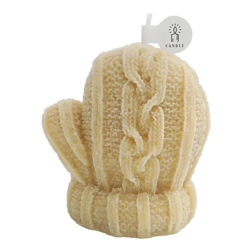Cute Gloves Paraffin Candle