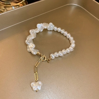 Fashion Star Heart Shape Butterfly Artificial Pearl Bracelets