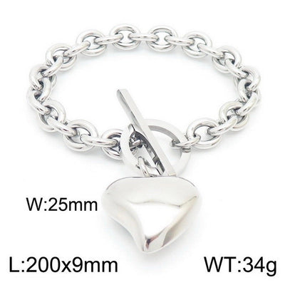 Fashion Geometric Titanium Steel 18K Gold Plated Plating Stainless Steel Jewelry Sets
