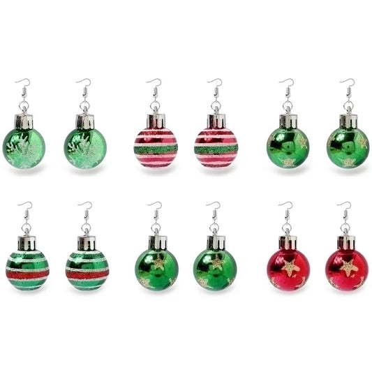 1 Pair Vintage Style Ethnic Style Star Snowflake Plastic Drop Earrings