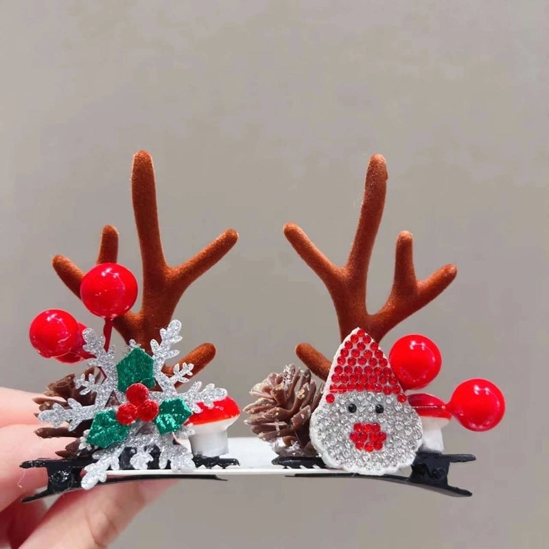 Christmas Cute Antlers Daily Hairpin