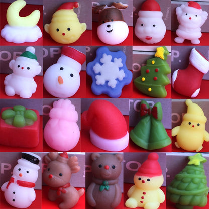 Christmas Cute Christmas Tree Santa Claus Snowman Tpr