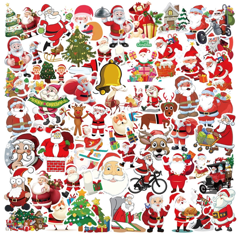 Christmas Cute Christmas Tree Santa Claus Snowman PVC Christmas School Party Accessories