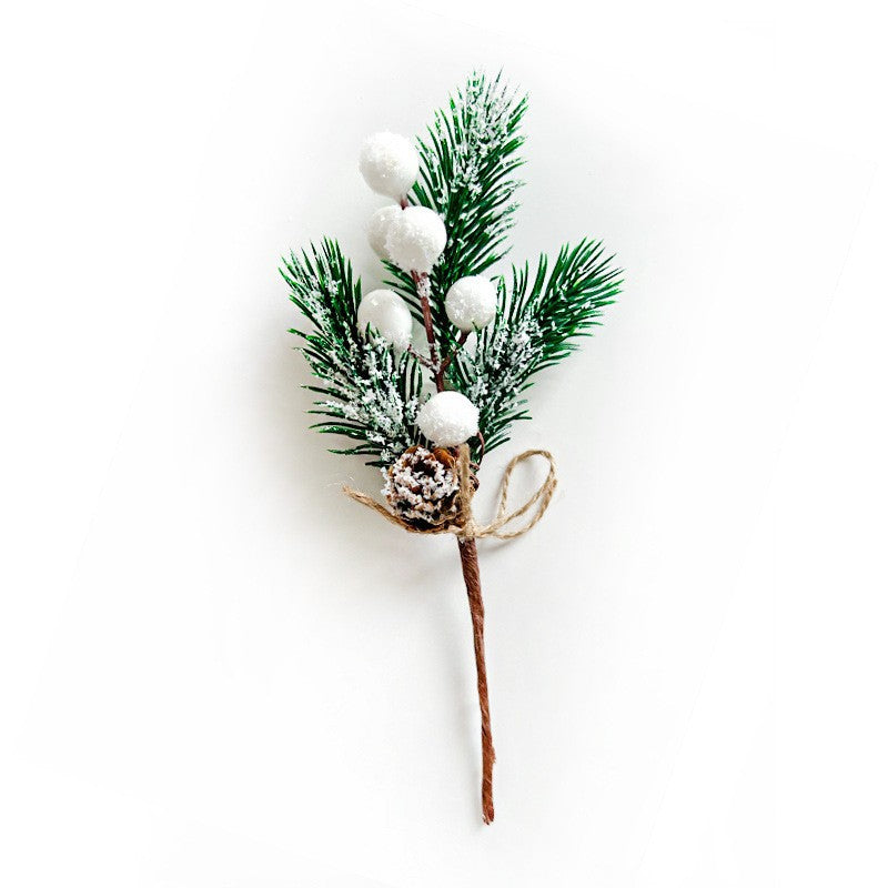 Pine Needles Pine Cones Christmas Tree Accessories Gift Box Decoration Real Flowers Christmas Decoration Desktop Ornaments Christmas