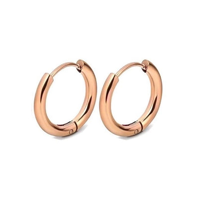 1 Piece Hip-Hop Basic Geometric 330 Stainless Steel Stainless Steel Earrings