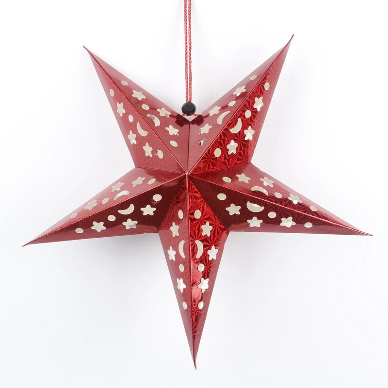 Christmas Christmas Star Party Decorative Props Decorations Hanging Ornaments