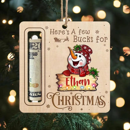 Christmas Cartoon Style Santa Claus Snowman Elk Wood Daily Festival Hanging Ornaments Decorations Hanging Ornaments