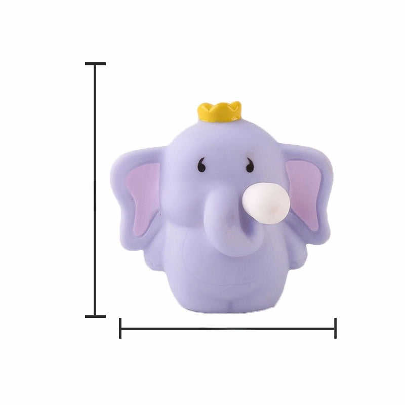 Squishy Toy Christmas Animal Santa Claus Snowman PVC TPR Toys