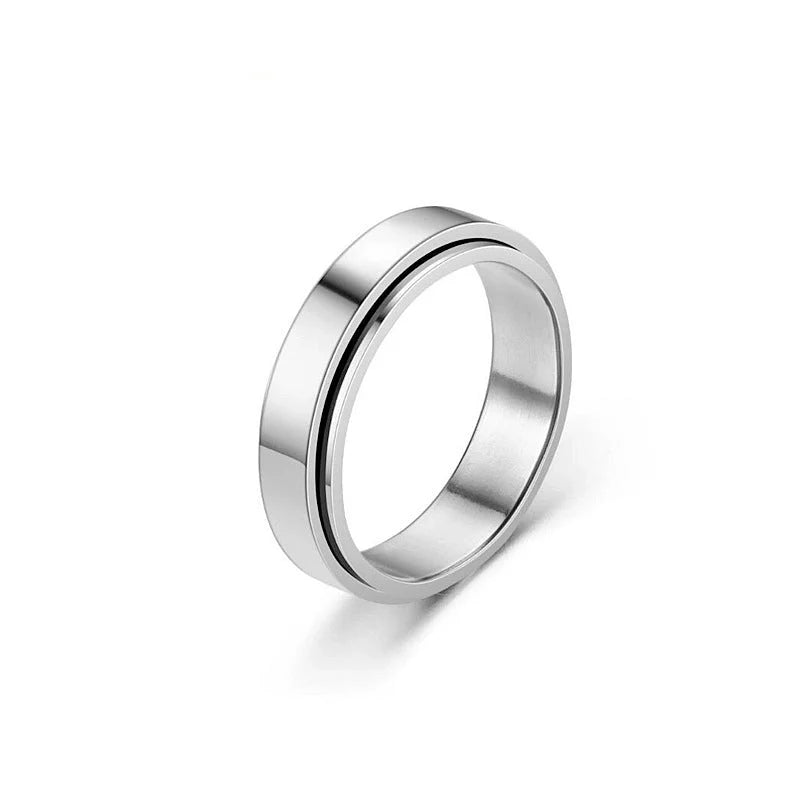 Titanium Steel Rotatable Ring