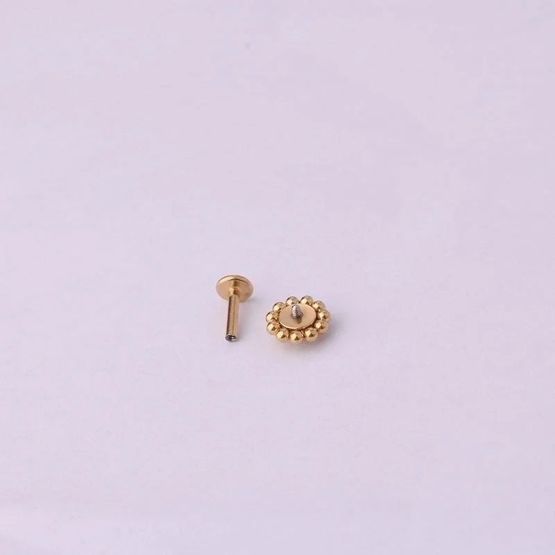 Ear Cartilage Rings & Studs Fashion Geometric 316L Stainless Steel Plating