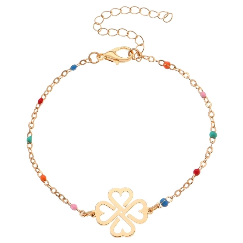 Minimalist Classic Style Snowflake 304 Stainless Steel Zircon Stainless Steel Bracelets In Bulk