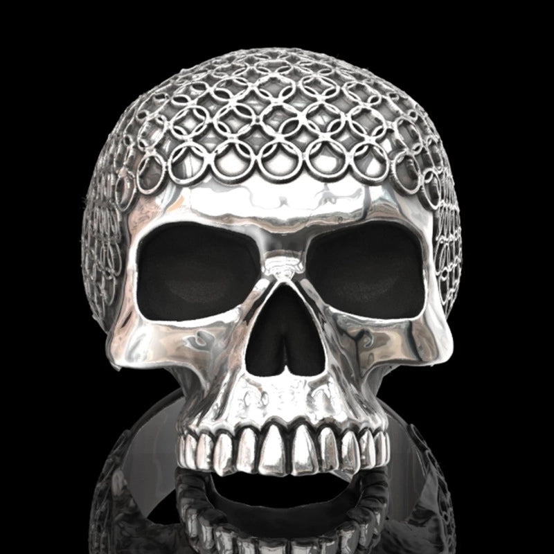 Gothic Skull Alloy Halloween Men'S Rings
