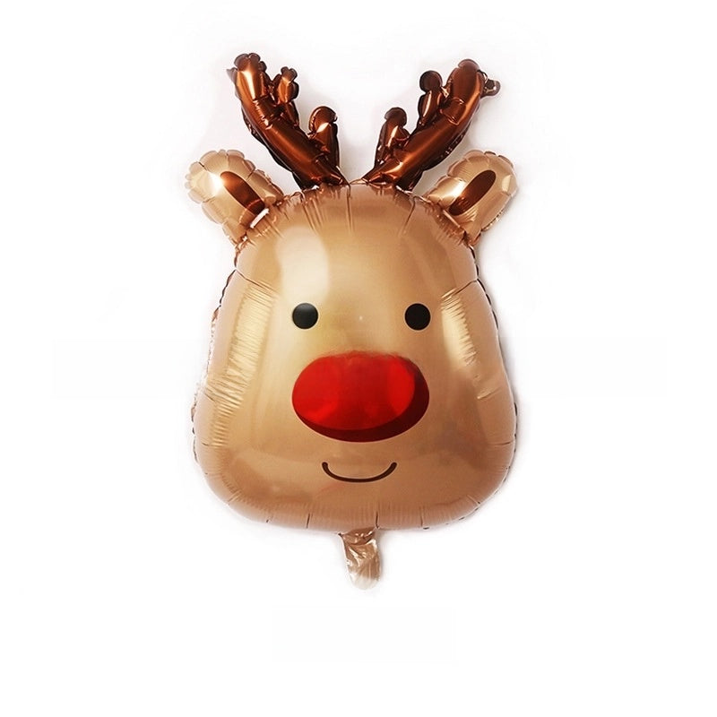 Christmas Casual Christmas Tree Santa Claus Snowman Aluminum Film Party Balloon Balloons